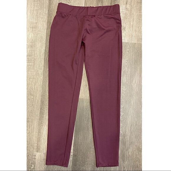 Bershka Plum Workout Leggings - Picture 3 of 9